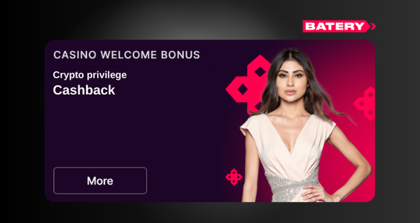 Batery cashback bonus