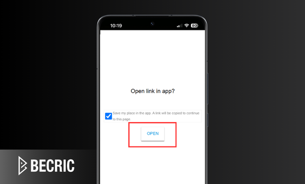 Step 3 - Download Becric app