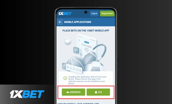 1xbet mobile applications